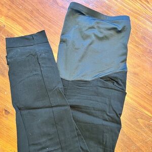 Women’s Maurice’s brand black maternity dress pants